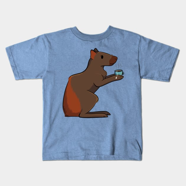 Agouti Kids T-Shirt by DeguArts